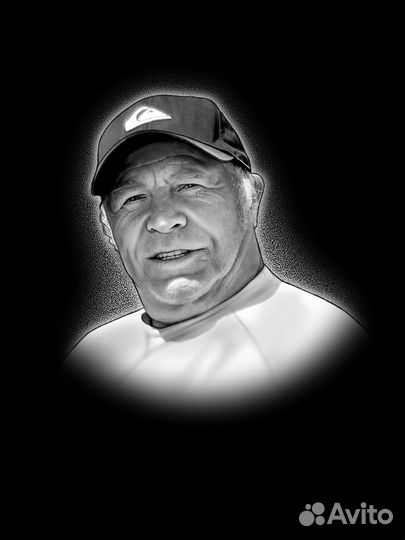 Ретушь фото. Портреты на памятники