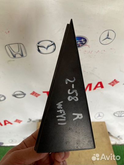 Уголок задний правый Nissan Wingroad WFY11 QG15