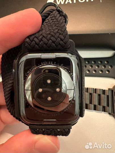 Apple Watch Nike Series 7, 45 мм 100% аккум