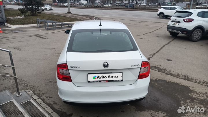 Skoda Rapid 1.6 МТ, 2018, 123 922 км