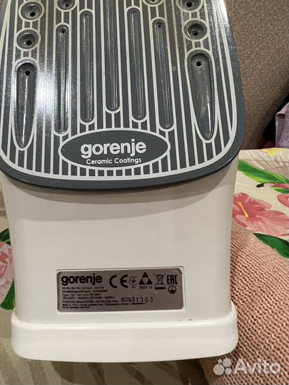 Утюг gorenje