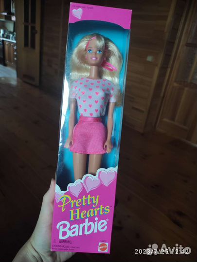 Кукла Барби Pretty hearts 1995 новая Нрфб
