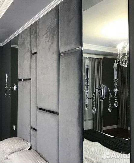 Мягкие стеновые панели каретная стяжка