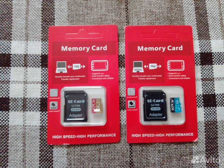 Карта памяти MicroSD 64gb