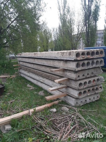 Плиты перекрытия бу
