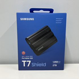 Новый Samsung T7 Shield 2TB External SSD