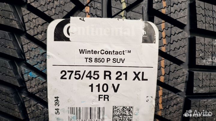 Continental WinterContact TS 850 P SUV 255/60 R20 113V