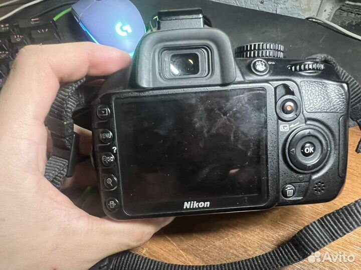 Цифровой зеркальный фотоаппарат Nikon d3100