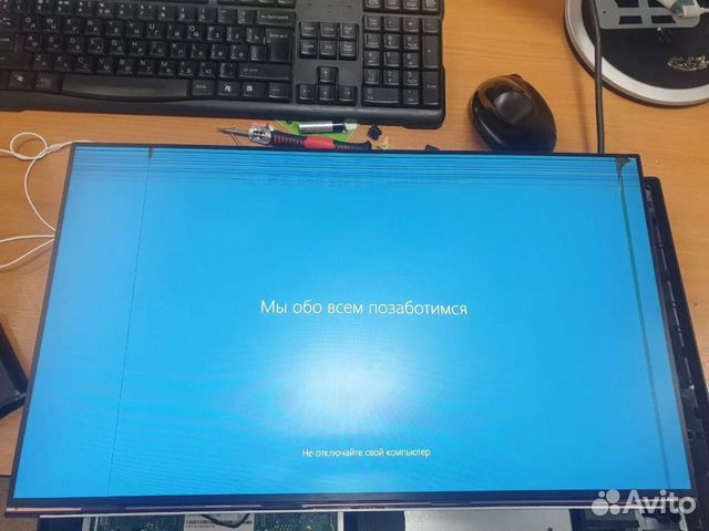 Матрица для моноблока LM215WF9 с дефектами