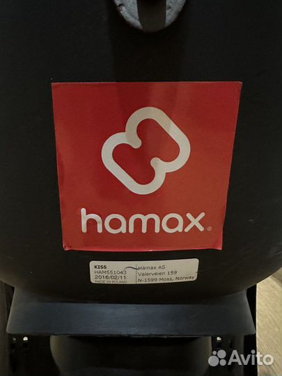 Детское велокресло hamax