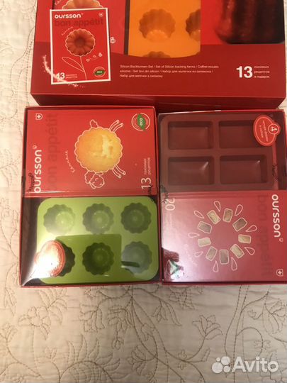 Швейцарские наборы для выпечки с формой и книгой р