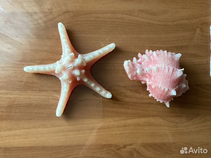 Свечи восковые, декоративные