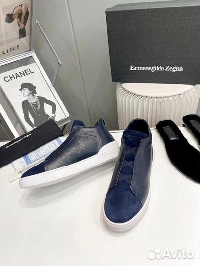 Кеды мужские зимние ermenegildo zegna 46-47-48-49