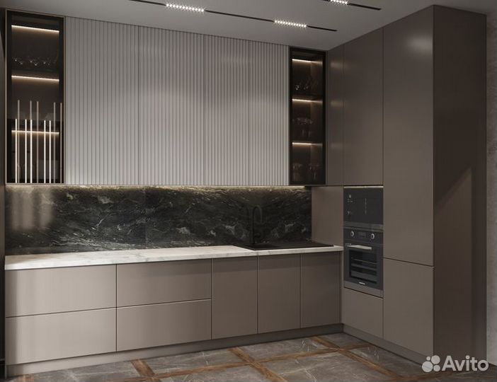 Кухня на заказ с установкой под ключ