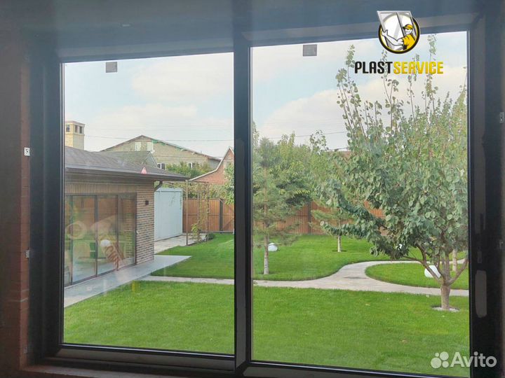 Раздвижные окна с гарантией под ключ