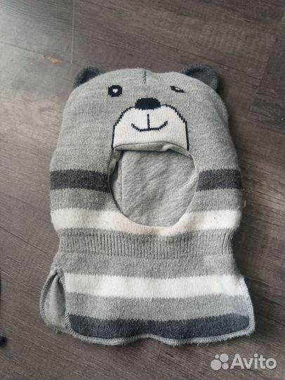Шапка для мальчика 2-4 года