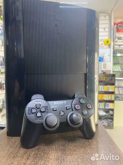 PS3 SuperSlim 320gb + 37 игр