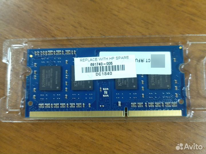 Оперативная память ddr3 4 gb для ноутбука SO-dimm