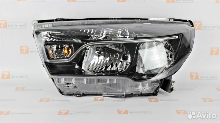 Фара Веста с надписью Левая Новая