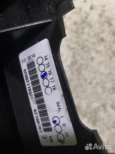 Фонарь задний (стоп сигнал) Рено Логан