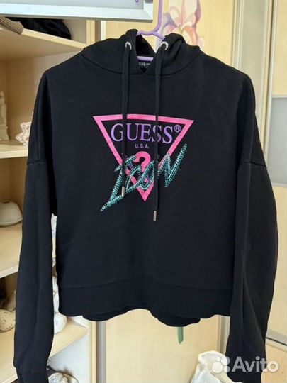 Свитшот худи guess оригинал