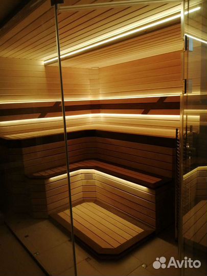 Сауна, баня, внутренний интерьер