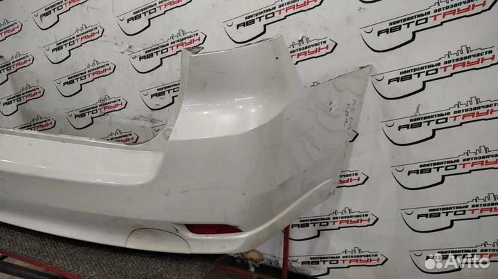 Бампер subaru legacy BR9 BRG BRM задний белый, 37J RE091