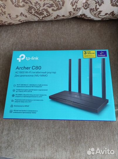 Wi-fi роутер tp-link archer c80