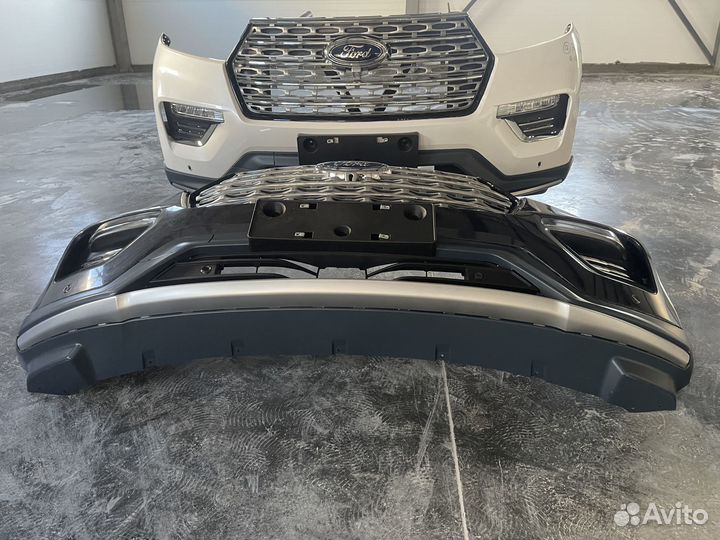 Бампер передний Ford Explorer 2019-2023 в сборе