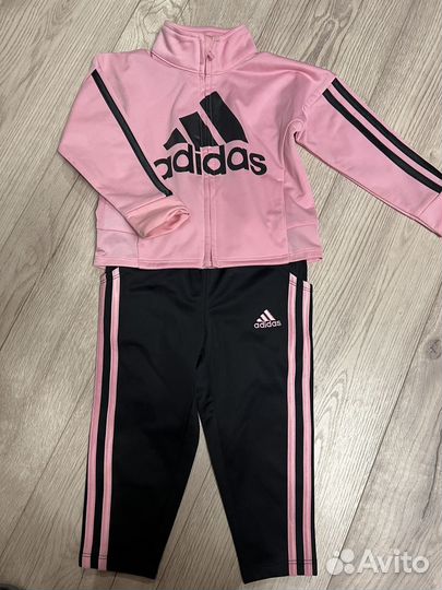 Спортивный костюм adidas для девочек на 1,5-2 года