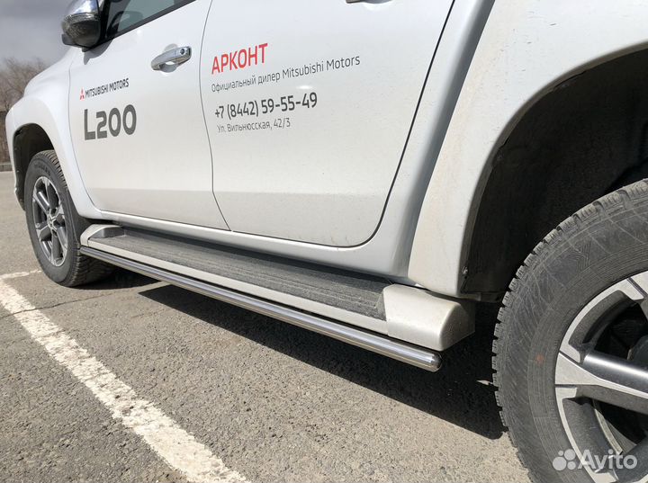 Обвес из нержавеющей стали Mitsubishi L200 2019