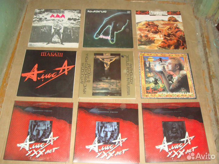 Коллекция винила Русский рок N 7(Металл)