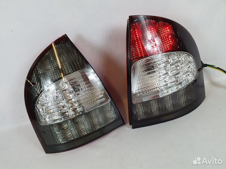 Задние диодные фонари Калина 1 (серо-белые)