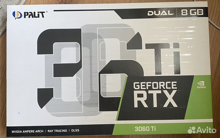 Видеокарта Palit rtx 3060ti