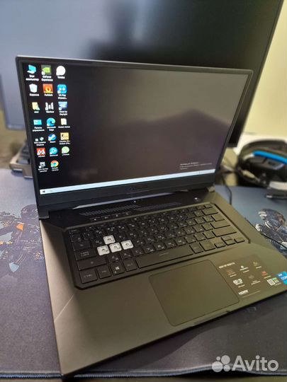 Игровой ноутбук asus tuf gaming f15 RTX3050TI
