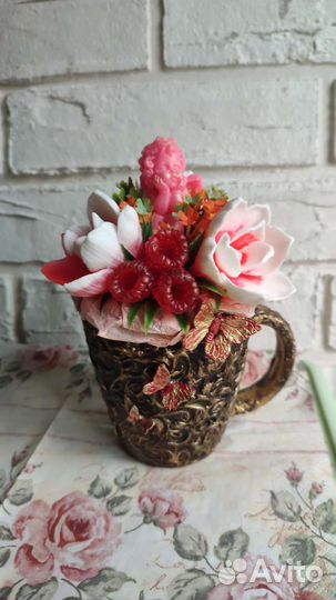 Букет из мыла