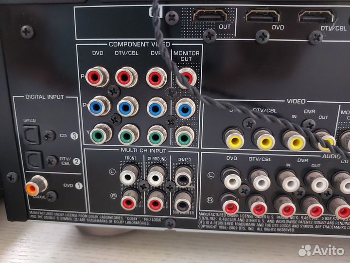 Ресивер yamaha rx v363