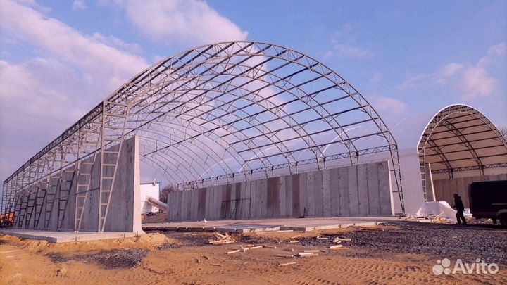 Ангар металлический