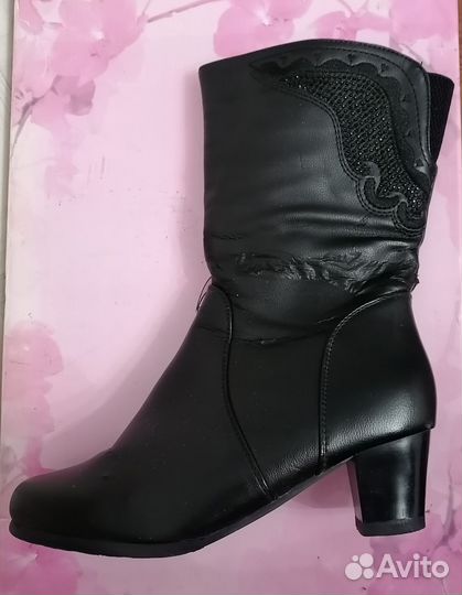 Полусапоги женские, демисезонные. Р.39