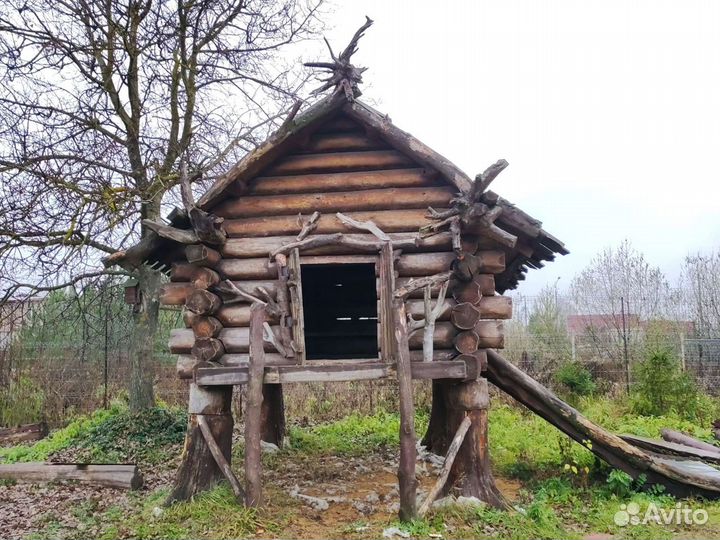 Детский домик уличный