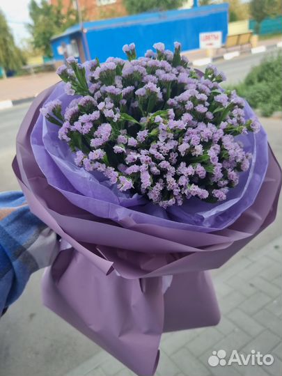 Статица сухоцвет. Сухоцвет.букет с доставкой