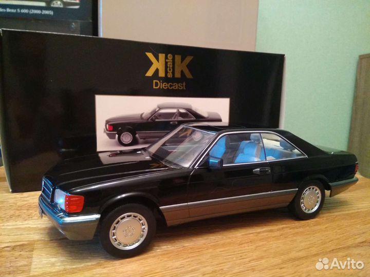 Mercedes Benz 560 SEC C 126 (W 126), 1/18, K&K