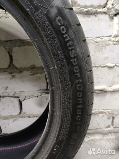 Continental ContiSportContact 5 SSR 225/45 R18 и 255/40 R18 95Y