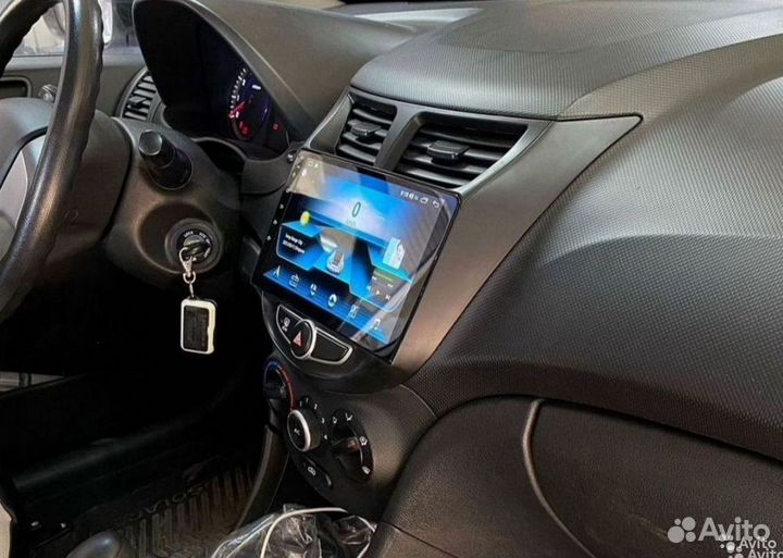 Hyundai Solaris Android магнитола IPS DSP