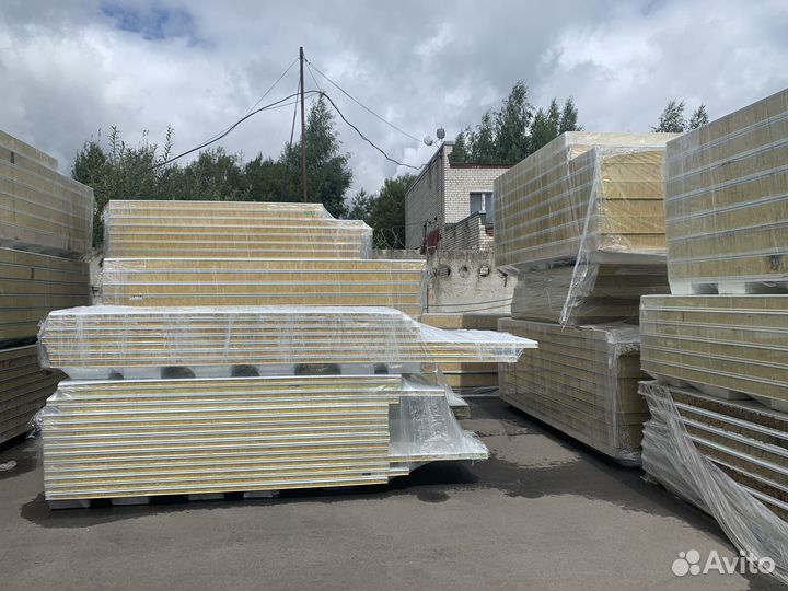 Сэндвич панели 2й и 3й сорт