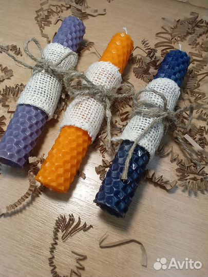 Свечи восковые