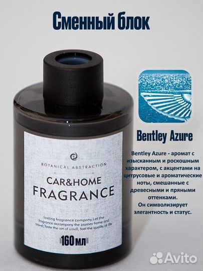 Сменный блок для ароматизатора fragrance