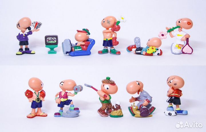 Муравьи - спортсмены 1993 г. Киндер Сюрприз