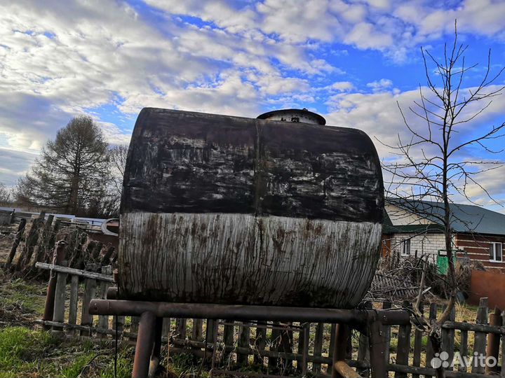 Бочка металлическая