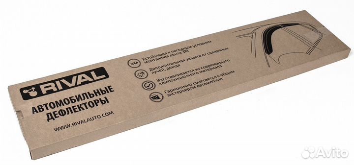 Дефлекторы окон Mazda 3 BP седан 19